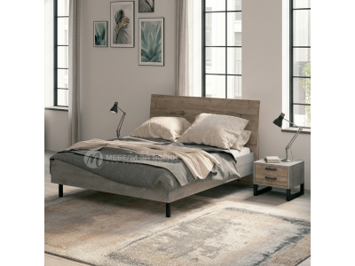 Легло с нощни шкафчета Bari